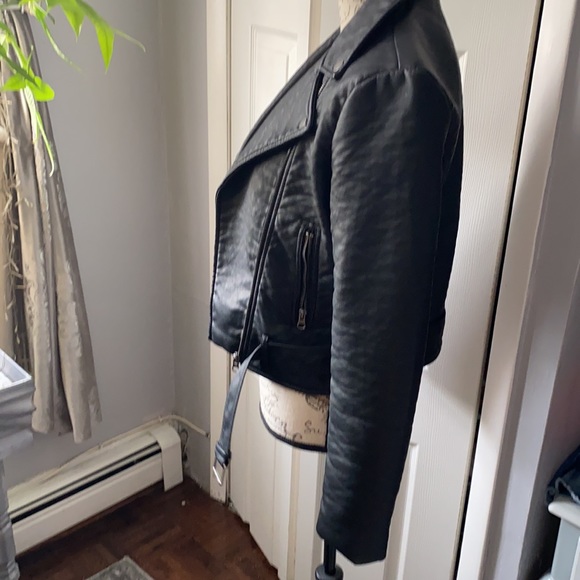 Never worn faux leather jacket - Picture 4 of 7